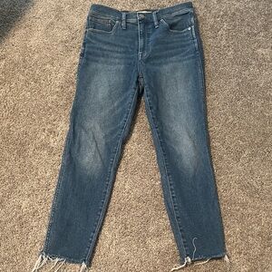 Madewell Size 28 10” High-Rise Skinny Crop Women's Jeans